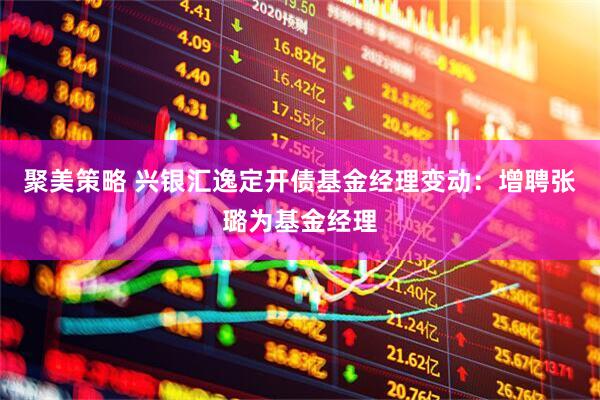 聚美策略 兴银汇逸定开债基金经理变动：增聘张璐为基金经理